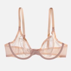 Cuup The Plunge bra blush 34G